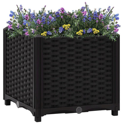 vidaXL Raised Bed 15.7"x15.7"x15" Polypropylene, 316530