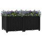 vidaXL Raised Bed 31.5"x15.7"x15" Polypropylene, 316531