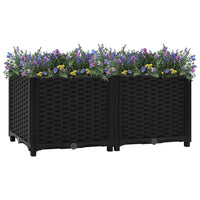 vidaXL Raised Bed 31.5"x15.7"x15" Polypropylene, 316531