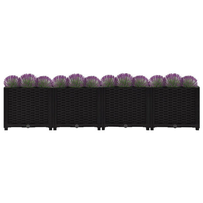 vidaXL Raised Bed 63"x15.7"x15" Polypropylene, 316533