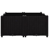 vidaXL Raised Bed 31.5"x31.5"x15" Polypropylene, 316540
