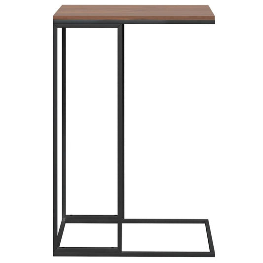 Side Table Black 15.7"x11.8"x23.2" Engineered Wood