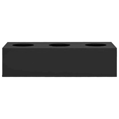 vidaXL Office Flower Box Anthracite 35.4"x15.7"x9.1" Steel