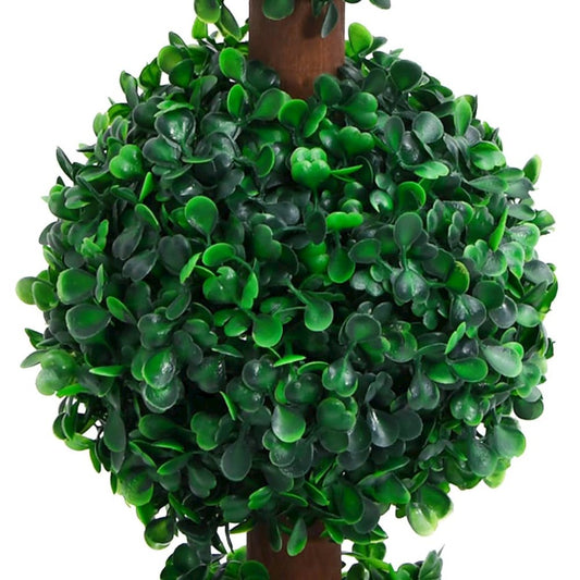 Fake Plant Mixed Green Polyethylene, solid eucalyptus wood Medium