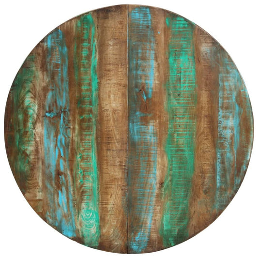 Dining Table 43.3"x29.5" Solid Wood Reclaimed