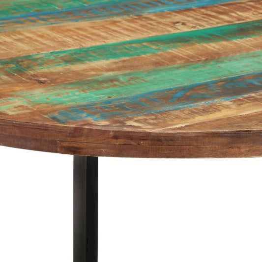 Dining Table 43.3"x29.5" Solid Wood Reclaimed