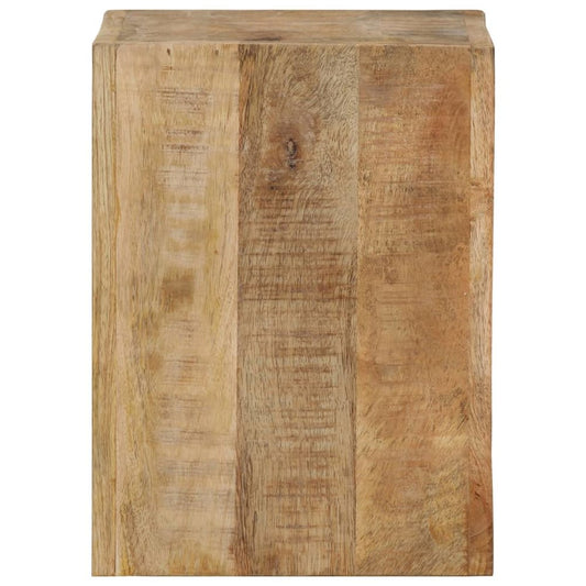 Stool 15.7"x11.8"x15.7" Solid Wood Mango