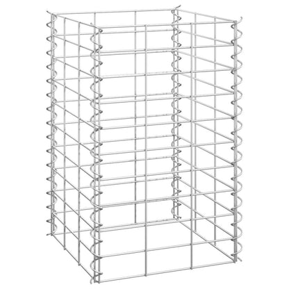 vidaXL Gabion Raised Beds 3 pcs 11.8"x11.8"x19.7" Iron
