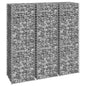vidaXL Gabion Raised Beds 3 pcs 11.8"x11.8"x39.4" Iron