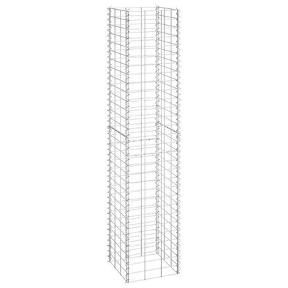vidaXL Gabion Raised Beds 3 pcs 11.8"x11.8"x59.1" Iron