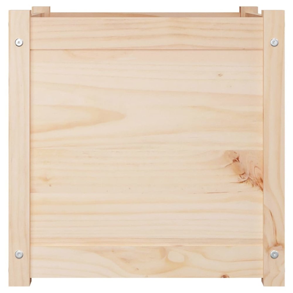 Garden Planter 19.7"x19.7"x19.7" Solid Wood Pine