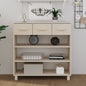 vidaXL Console Table Honey Brown 35.4"x13.8"x35.4" Solid Wood Pine