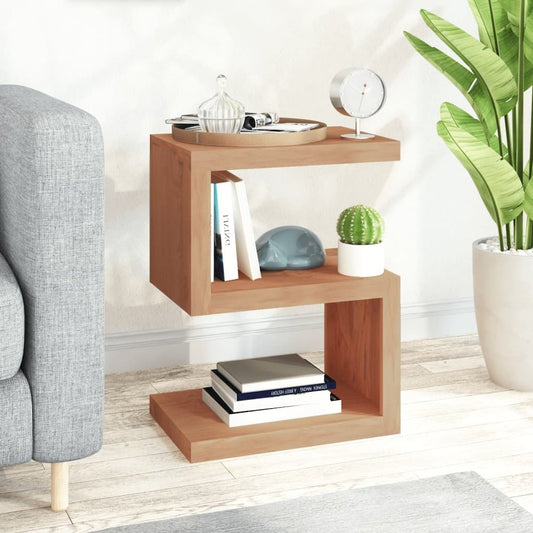 Side Table 17.7"x11.8"x23.6" Solid Wood Teak