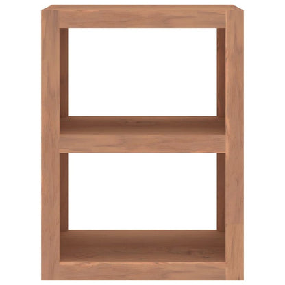 Side Table 17.7"x11.8"x23.6" Solid Wood Teak