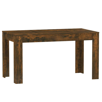 Dining Table Smoked Oak 55.1"x29.3"x29.9" Engineered Wood
