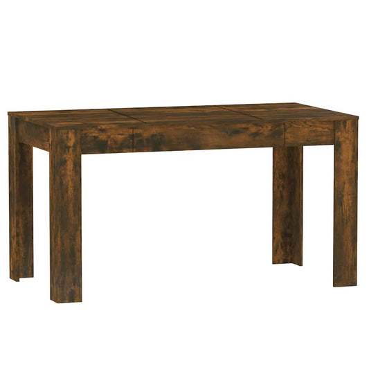 Dining Table Smoked Oak 55.1"x29.3"x29.9" Engineered Wood