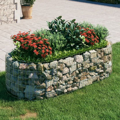 Gabion Raised Bed Galvanized Iron 78.7"x39.4"x19.7"