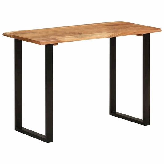 Dining Table 43.3"x19.7"x29.9" Solid Wood Acacia