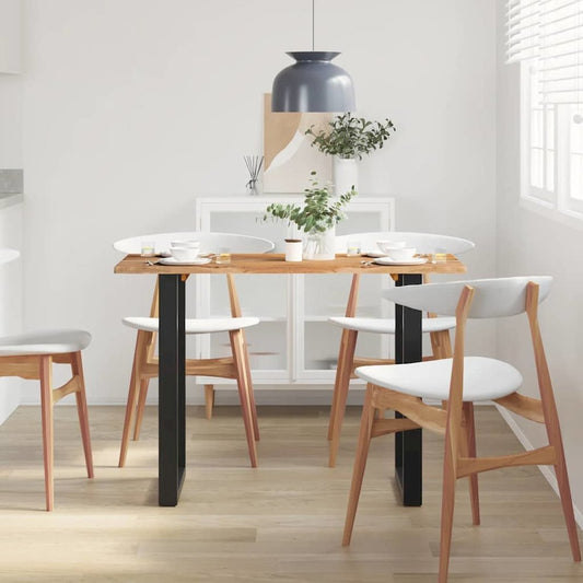 Dining Table 43.3"x19.7"x29.9" Solid Wood Acacia