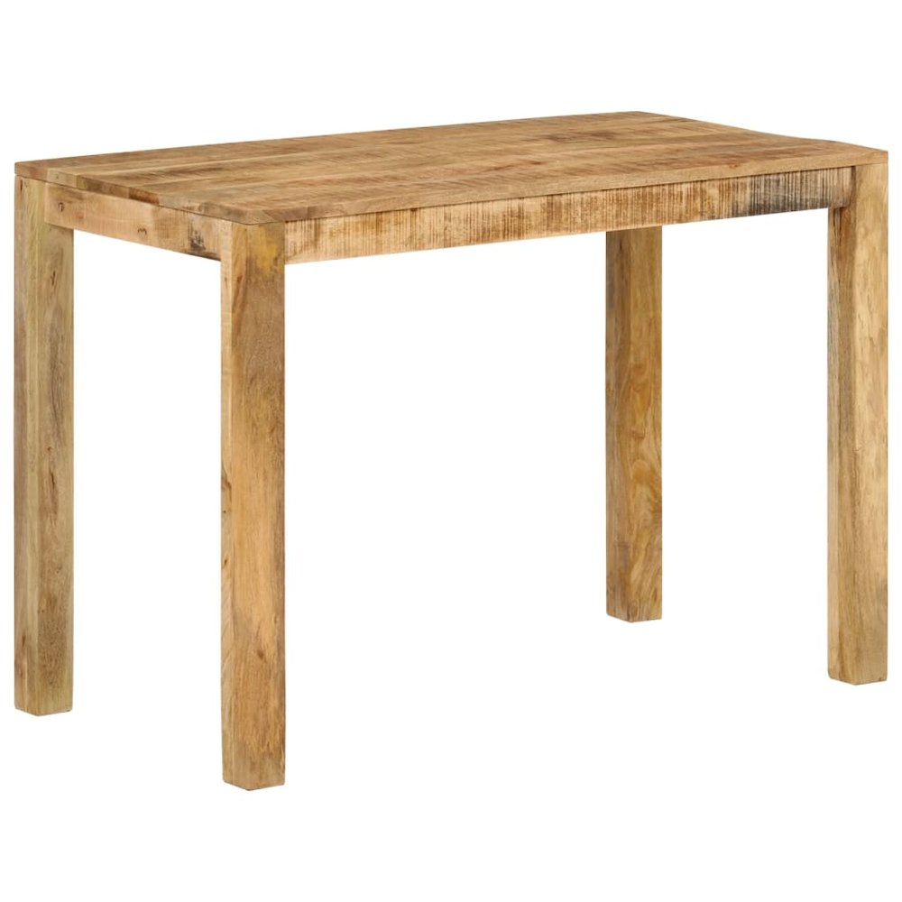 Dining Table 43.3"x21.7"x29.9" Solid Wood Mango