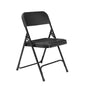 NPS® 800 Series Premium Lightweight Plastic Folding Chair, Black (Pack of 4)