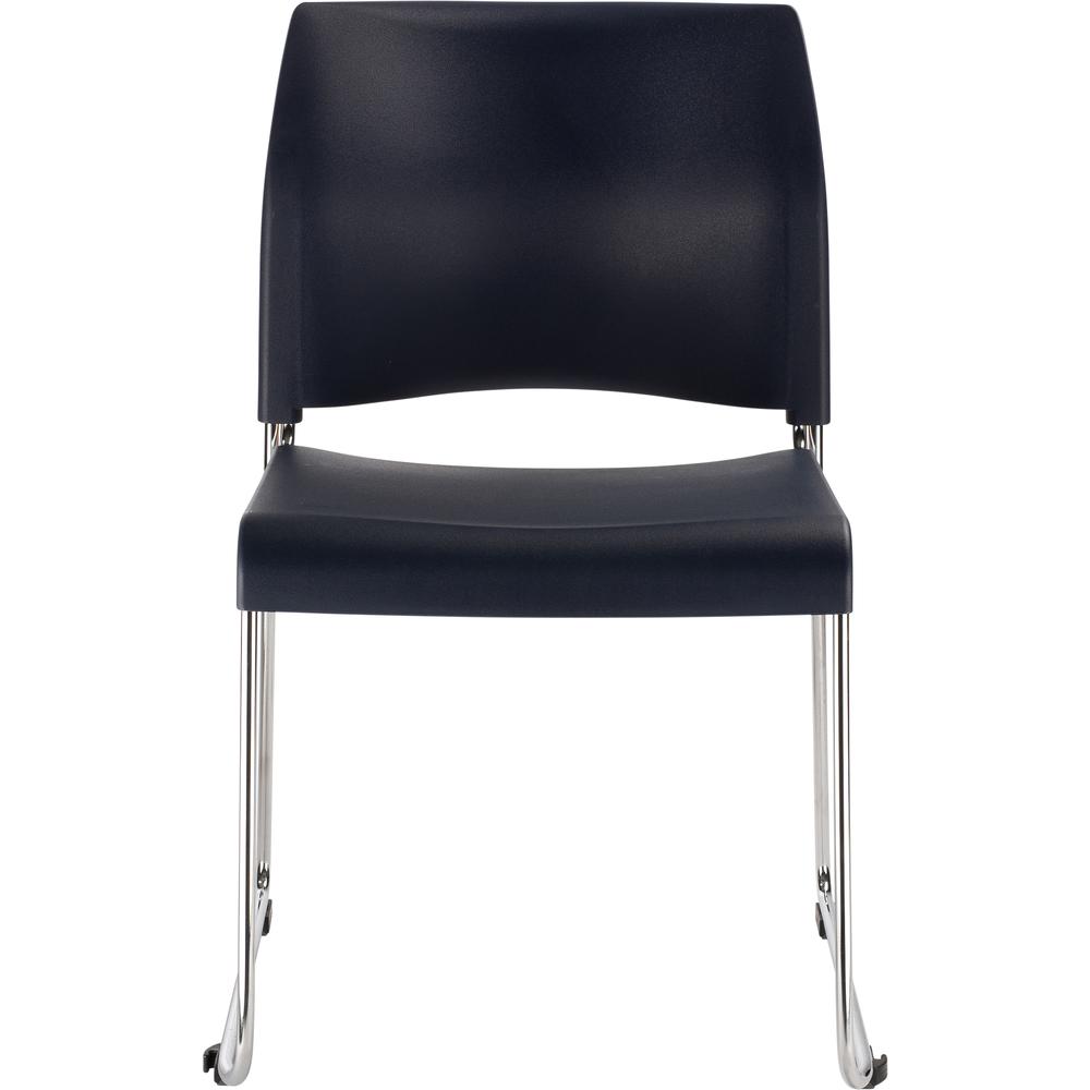 NPS® Cafetorium Plastic Stack Chair, Navy