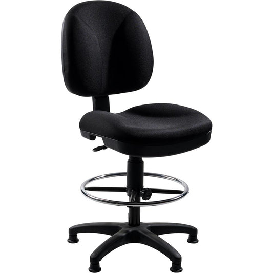 NPS® Comfort Task Stool, 24.5"-34.5" Height