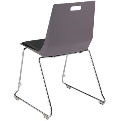 NPS® L?vraFlex Chair, Poly Back/Padded Seat