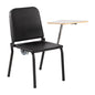 NPS® 8200 Series Melody Music Stack Chair With Left Tablet Arm, Black Chair and Grey Nebula Tablet Arm