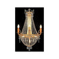 Gilt Crystal Chandelier Sconce
