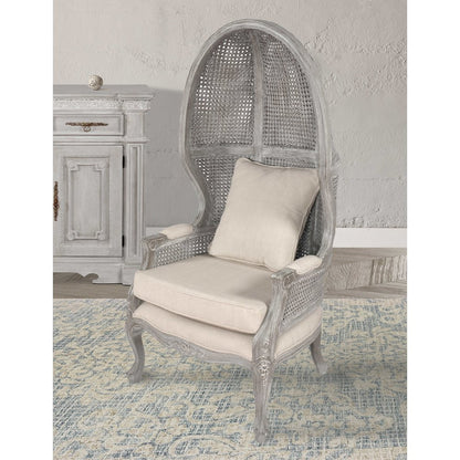 Mystique Grey Continental Balloon Chair