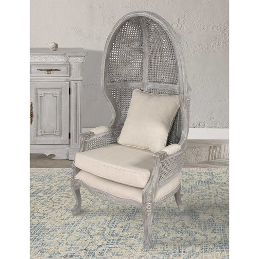Mystique Grey Continental Balloon Chair