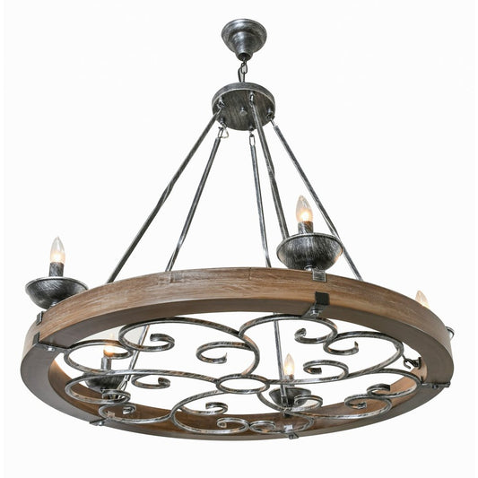 Ridge Line 38" Chandelier
