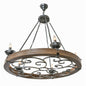 Ridge Line 38" Chandelier