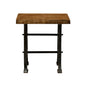 Mango Wood Industrial Lamp Table
