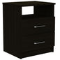 Salento Night Stand Black Wengue