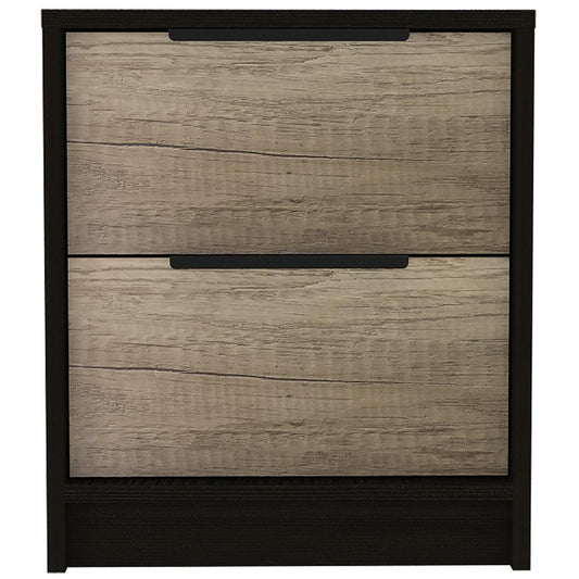 Egeo Night Stand Black Wengue