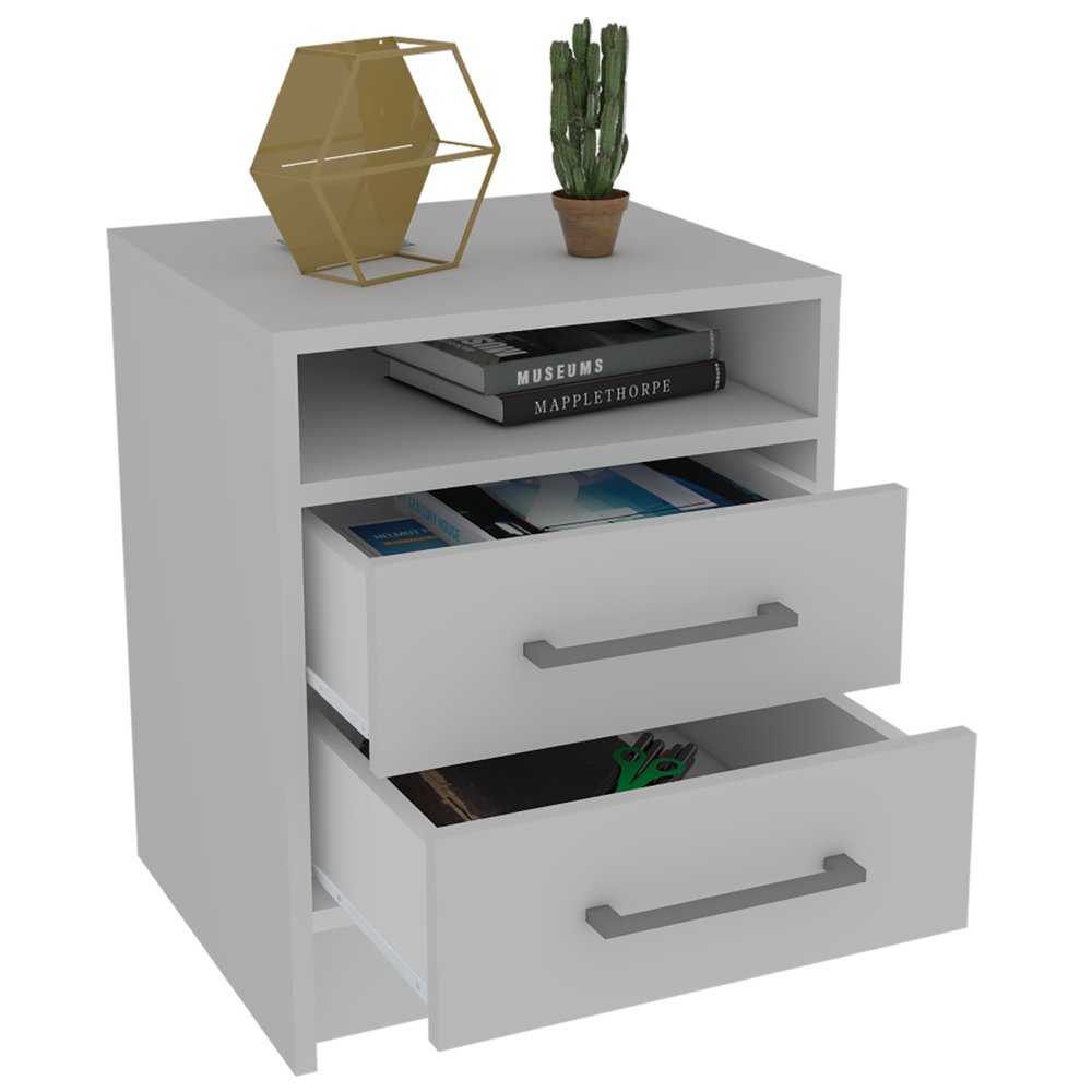 Leyva Nightstand White
