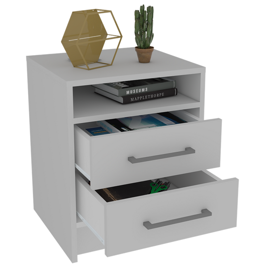 Leyva Nightstand White