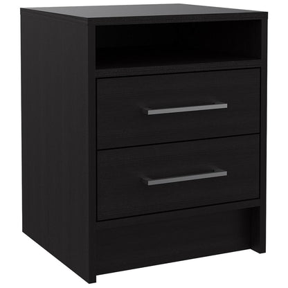 Leyva Nightstand Black Wengue
