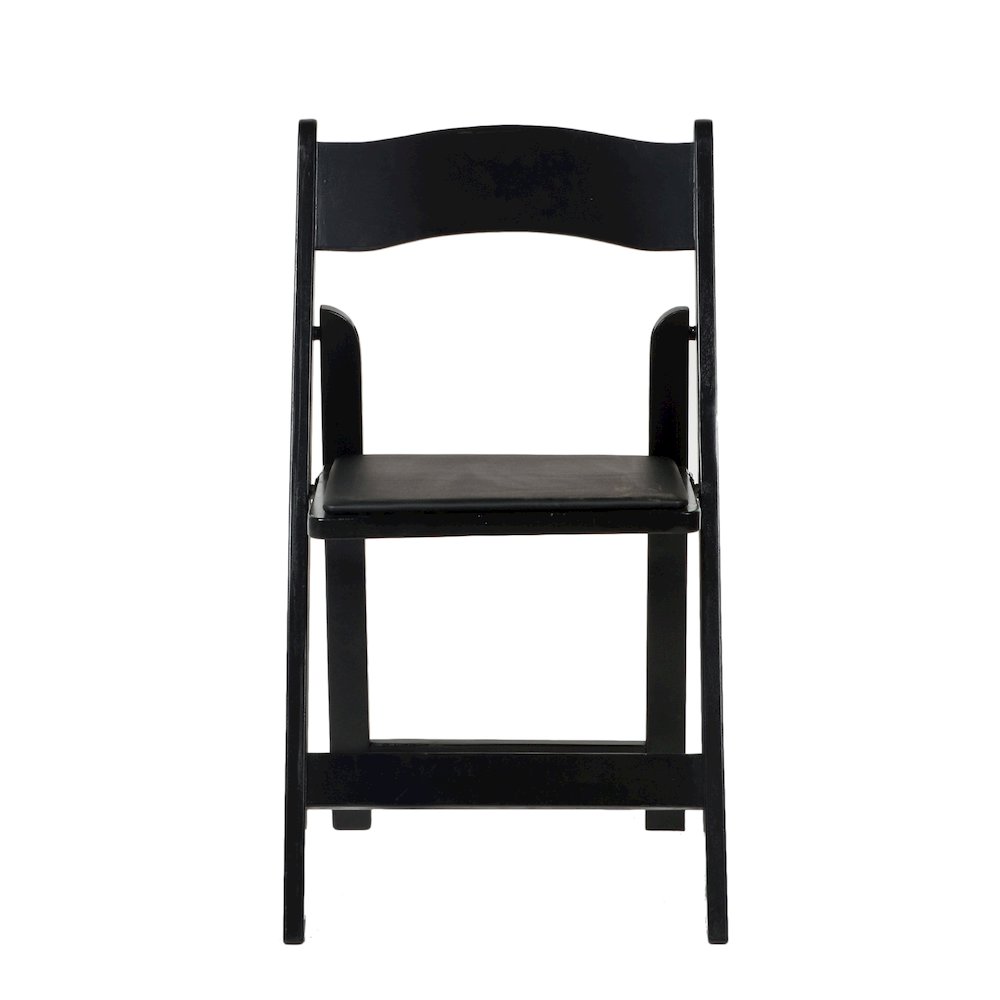 Commerical Seating Products American Padded Folding Chairs, Black