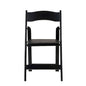 Commerical Seating Products American Padded Folding Chairs, Black