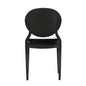 Commerical Seating Products Black Emma Armless Chairs