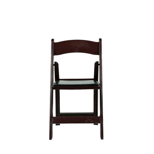 Set Of 4 Amigo Inter Stackable Resin Folding Chair With Padded Seat