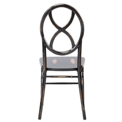 Commerical Seating Products Diamond Lime Black Wash Wood Chairs