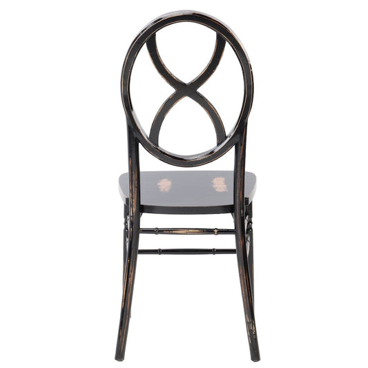 Commerical Seating Products Diamond Lime Black Wash Wood Chairs