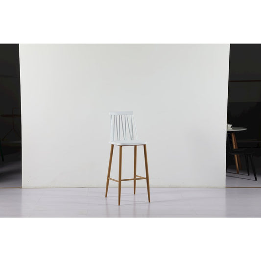 Commerical Seating Products Black Windsor Barstool