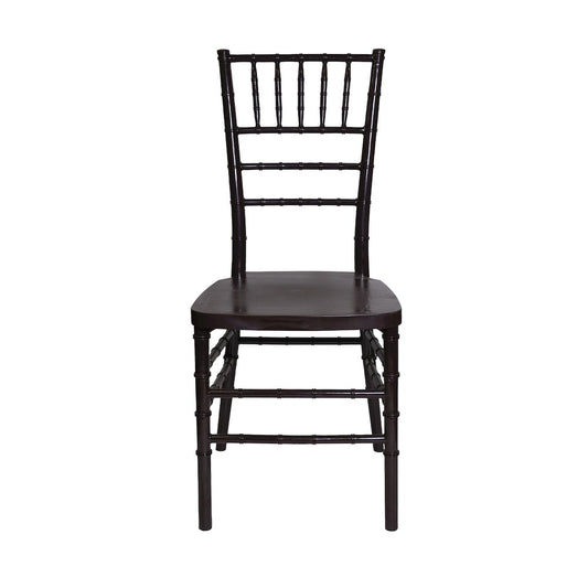 Commerical Seating Products European Red Mahogany Wood Dining Chairs