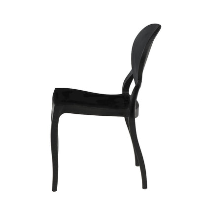 Commerical Seating Products Black Emma Armless Chairs