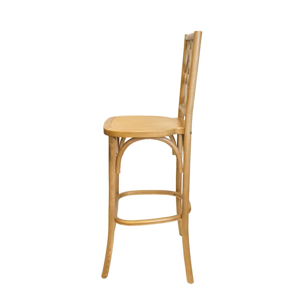 Set Of 1 Mosaic Barstool - Tinted Raw